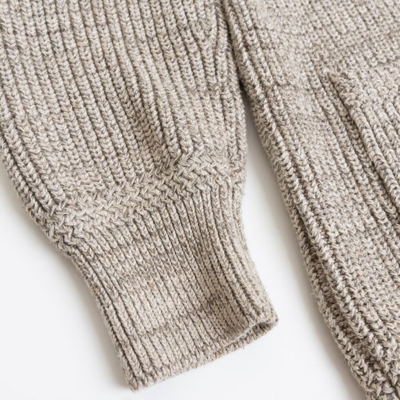 Polo Ralph Lauren Shawl Collar Cardigan Beige Large - Picture 9 of 12